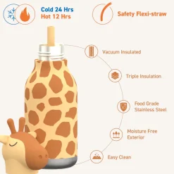 Botella Bestie Girafa 460ml · Asobu