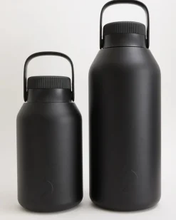 Botella Chilly's Serie 2 Negro Mate · 4 Litros