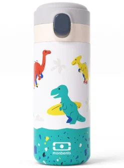 Botella de Acero Térmica Pop Dinos · Monbento