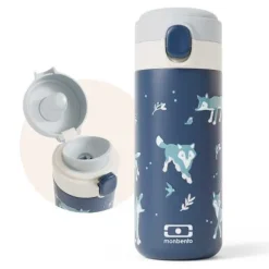 Botella de Acero Térmica Pop Wolf · Monbento