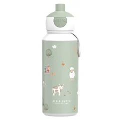 Botella Pop-up Campus 400 ml Pequeña Granja · Mepal