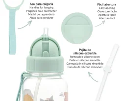 Botella Tritán The Three Little Pigs