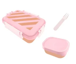 Caja Almuerzo Bento Big Stripes Pink