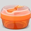 Caja Almuerzo con Tapa Refrigerante N'ice Cup Naranja · Carl Oscar