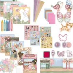 Caja creatividad XL Rosa · Little Dutch