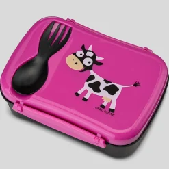 Caja de Almuerzo N'ice Box Kids Vaca Purple · Carl Oscar