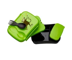 Caja de Almuerzo N'ice Box Kids Mono Lime · Carl Oscar