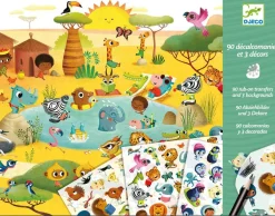 Calcomanía La fiesta ya está aquí · DJECO