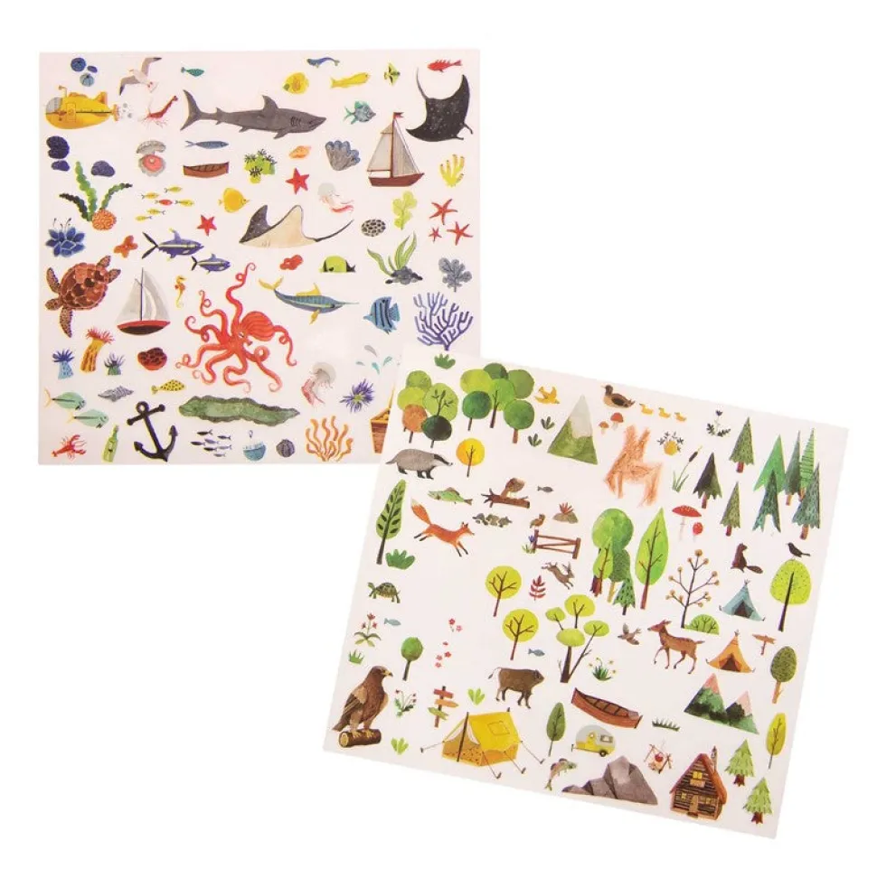 Calcomanías El Explorador · Moulin Roty