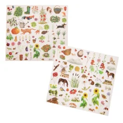 Calcomanías El Jardinero · Moulin Roty