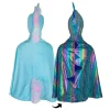 Capa Reversible Dragon y Unicornio Blue · Great Pretenders 5-6 años