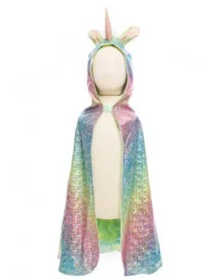 Capa Reversible Dragon y Unicornio · Great Pretenders 5-6 años