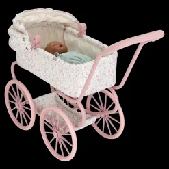 Carrito capazo metal Flores & Mariposas · Little Dutch