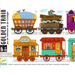 Cartas Golden Train · DJECO