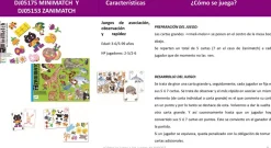 Cartas MiniMatch · DJECO
