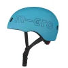 Casco Azul Océano Luz Led - Talla M