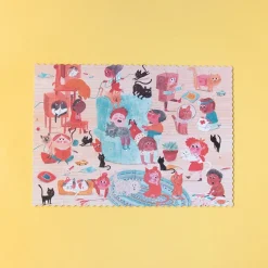 Cats & Dogs puzzle reversible · Londji