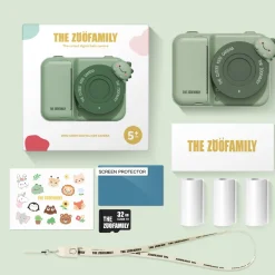 Cámara Fotográfica instantánea Zoo Print Dino Green · The Zoofamily