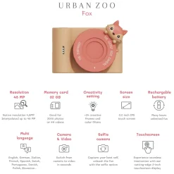Cámara Fotográfica Urban Zoo Fox · The Zoofamily