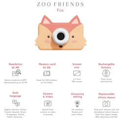 Cámara Fotográfica Zoo Friends Fox · The Zoofamily
