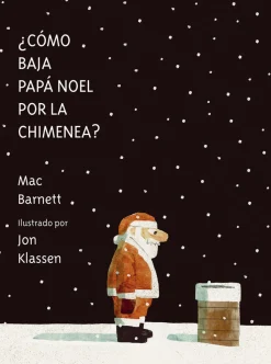 ¿Cómo baja Papá Noel por la chimenea?