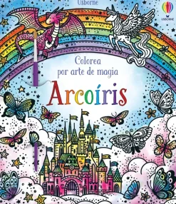 Colorea por arte de magia · Arcoiris