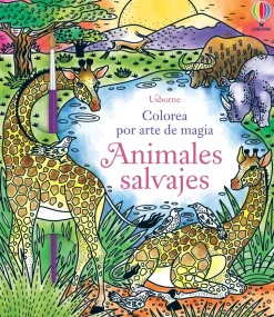 Colorea por arte de magia · Animales Salvajes