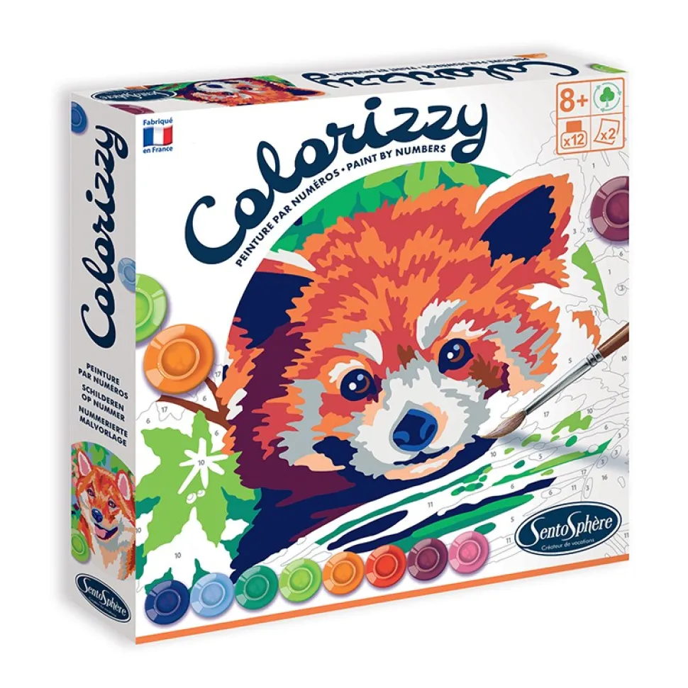 Colorizzy · Panda Rojo