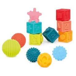 Conjunto 6 bolas y 6 cubos · Ludi