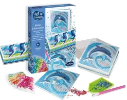 Creaciones con Diamantes Delfines · Sentosphere
