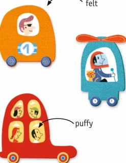 Crear con pegatinas Me gustan los coches DJECO