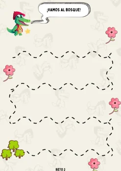 Cuaderno de estimulación cognitiva 4 años · Aula en Juego