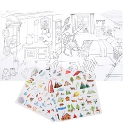 Cuaderno de pegatinas El Explorador · Moulin Roty