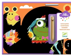 Cuadros para rascar Es divertido Descubrir · DJECO