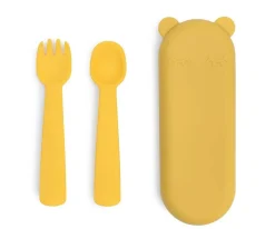 Cubiertos Feedie · Amarillo