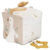 Cubo Blandito de Actividades Newborn Natural · Little Dutch