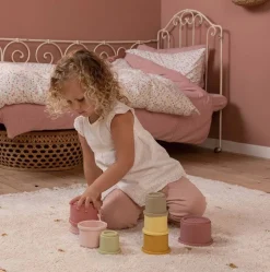 Cubos Apilables Rosas · Little Dutch