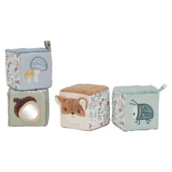 Cubos Blanditos Apilables Forest Friends · Little Dutch