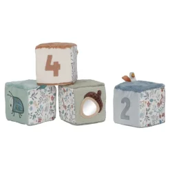 Cubos Blanditos Apilables Forest Friends · Little Dutch