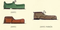 De la cuna a la luna · Zapato