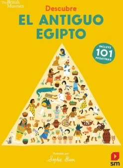 Descubre el antiguo Egipto Libro de Pegatinas