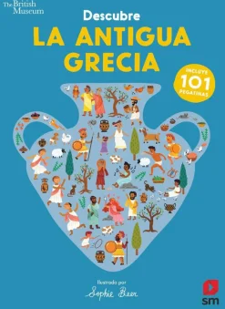 Descubre la antigua Grecia Libro de Pegatinas