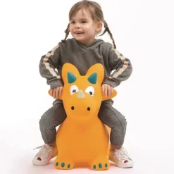 Dinosaurio saltarín Amarillo · Ludi