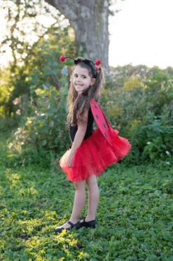 Disfraz Mariquita Glitter · Great Pretenders 4-6 años