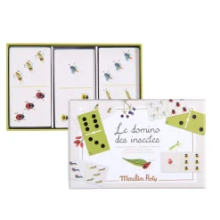 Dominó Insectos del jardín · Moulin Roty