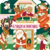 El taller de Papá Noel-Libro de adviento desplegable