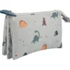Estuche escolar 3 compartimentos Dinos World