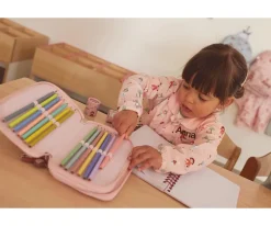 Estuche plumier doble Funny Letters