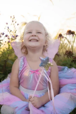 Falda Rainbow con alas y varita · Great Pretenders 4-6 años