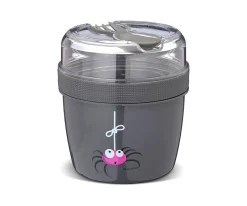 Fiambrera Snack N'ice Cup L Araña Grey · Carl Oscar